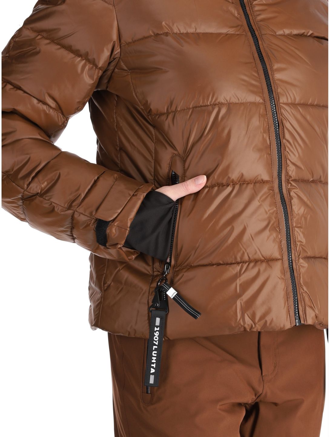 Luhta, Kallunki ski jacket women Chocolat brown 