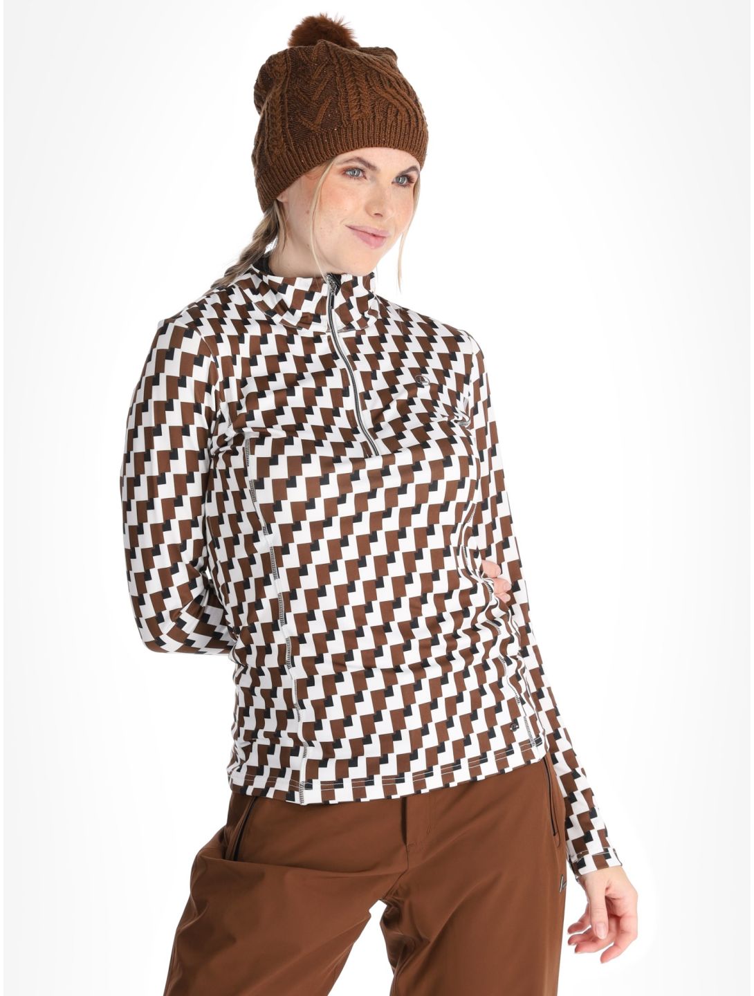 Luhta, Karstula pullover women Chocolat brown 