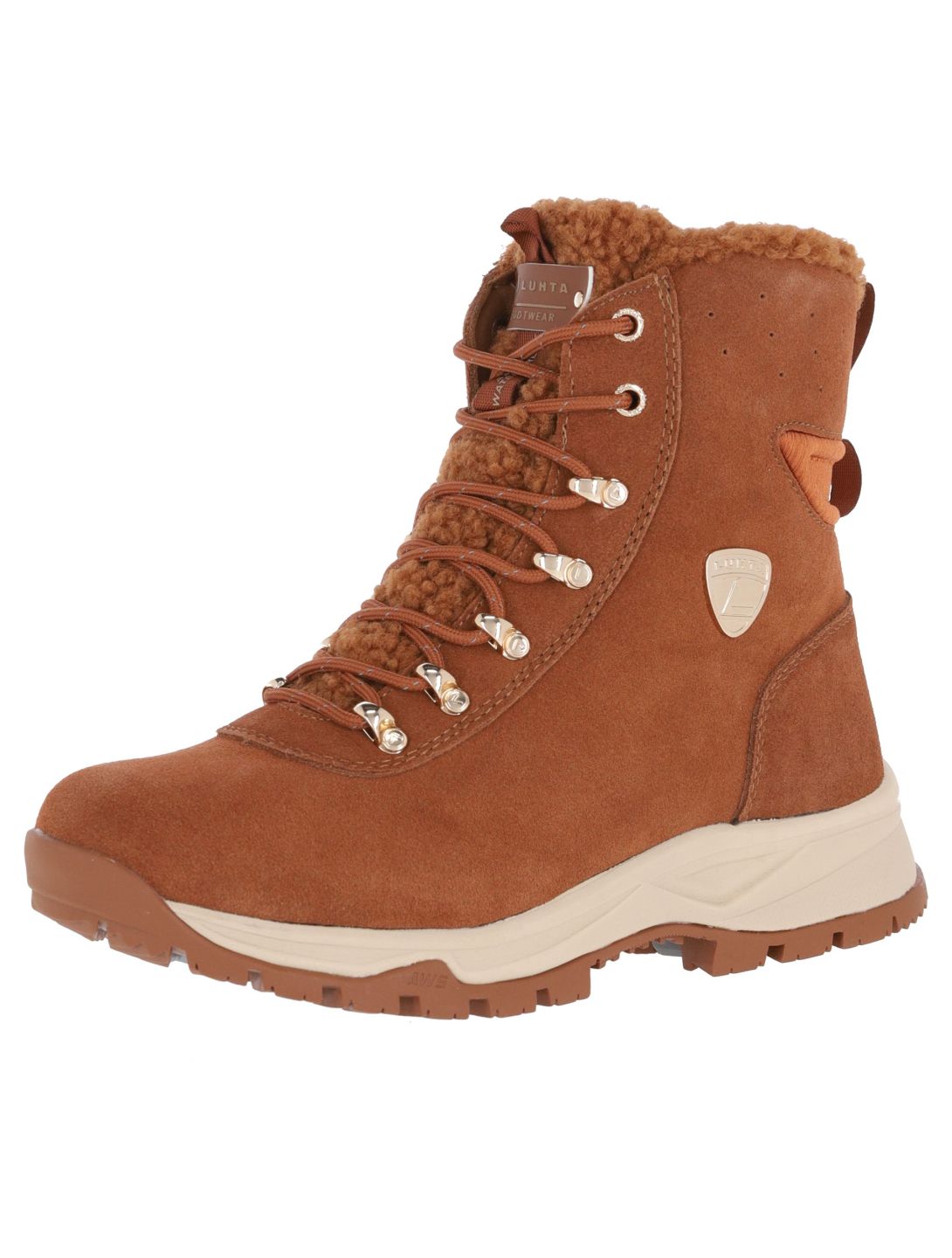 Luhta, Luhta Mukava Ms snow boots women Café Au Lait beige 