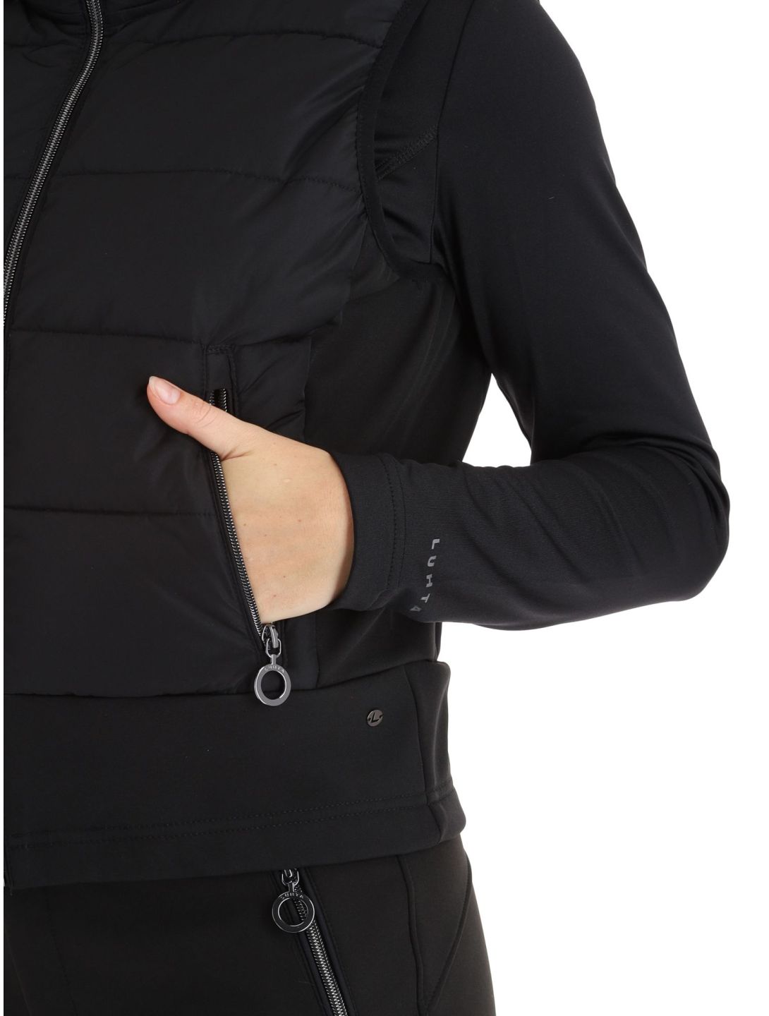 Luhta, Peuratunturi body warmer women Black black 