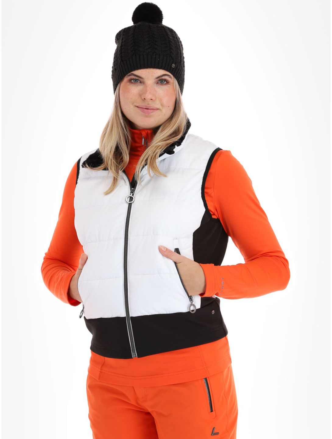 Luhta, Peuratunturi body warmer women Optic White white 