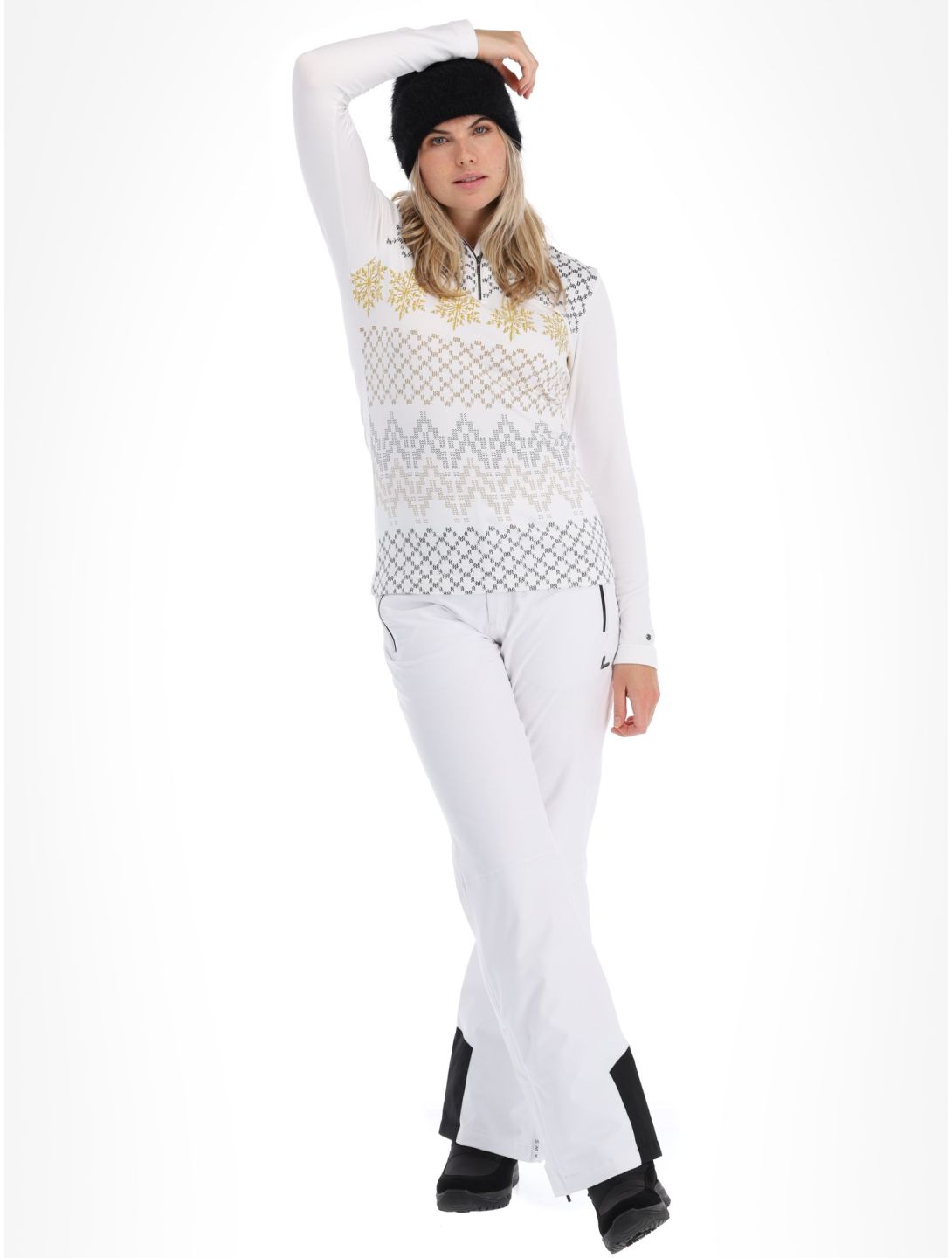 Luhta, Puolakkavaara pullover women Optic White white 