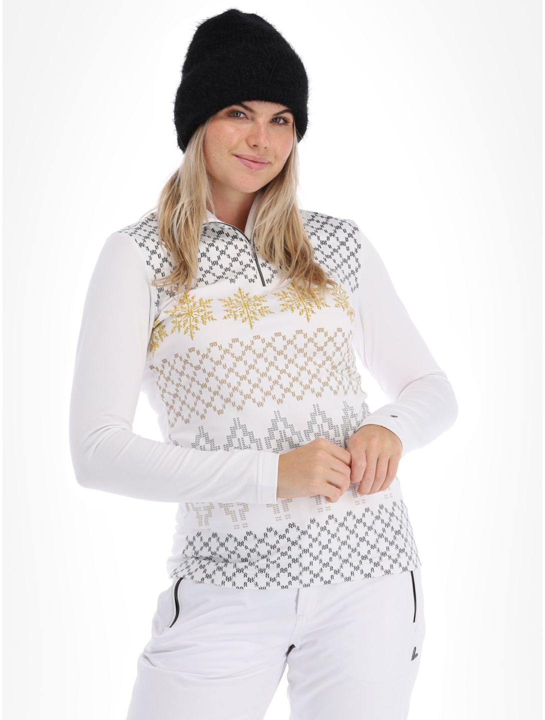 Luhta, Puolakkavaara pullover women Optic White white 