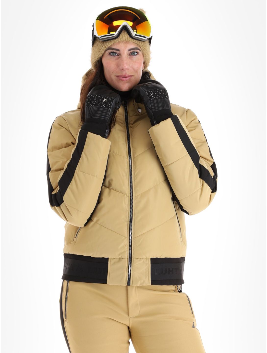 Luhta, Sorsatunturi ski jacket women Cafe Au Lait beige 