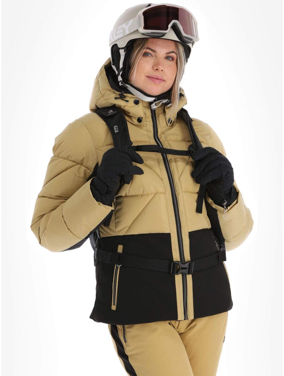 Luhta, Suomutunturi ski jacket women Cafe Au Lait beige 