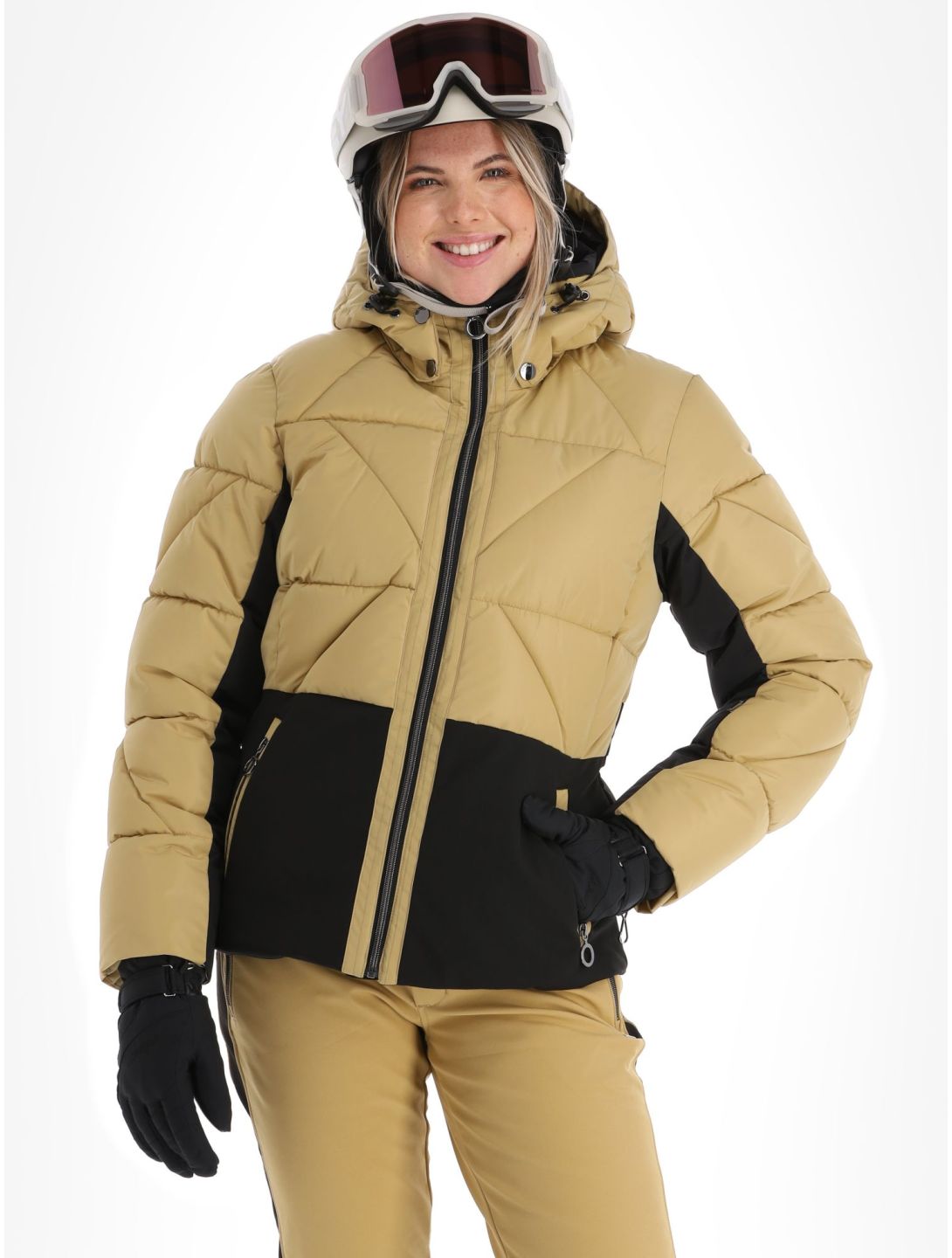 Luhta, Suomutunturi ski jacket women Cafe Au Lait beige 