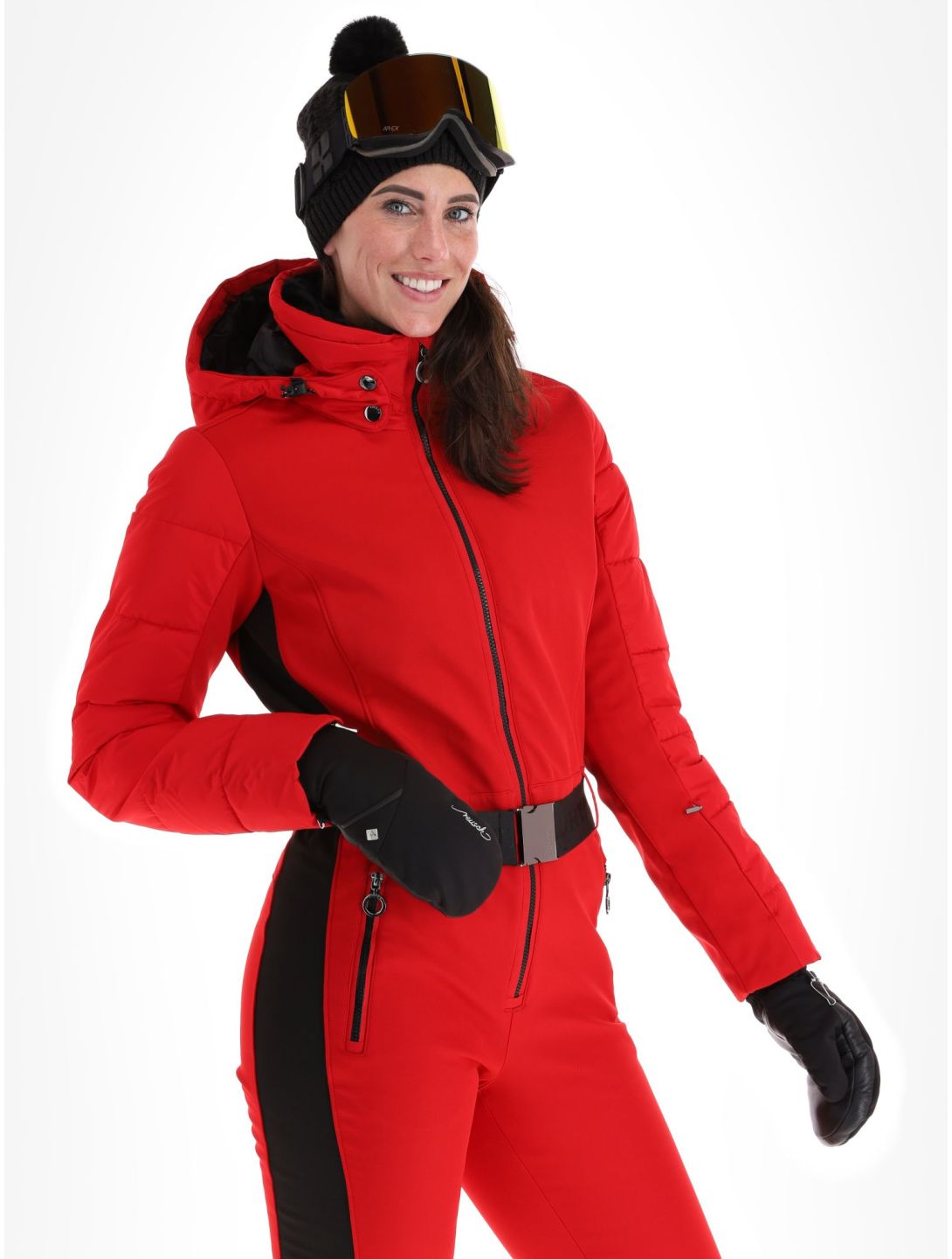 Luhta, Termisvaara ski suit women Cranberry red 