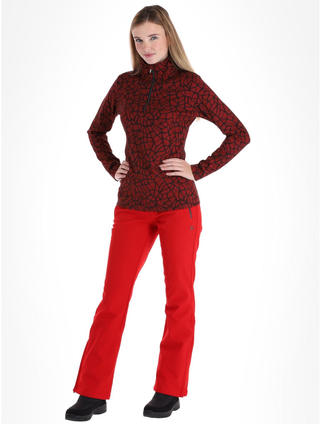 Luhta, Vuomavaara pullover women Cranberry red 