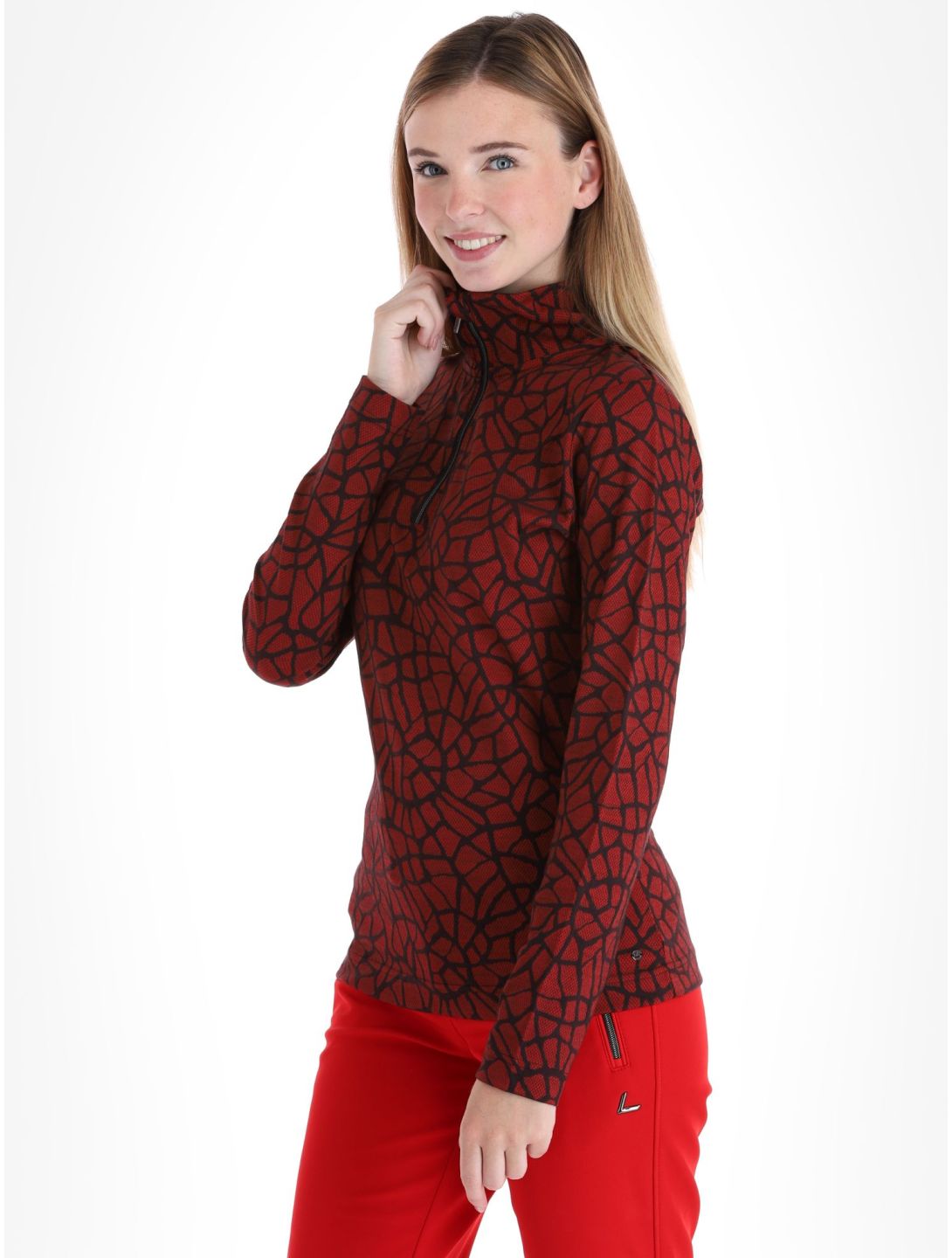 Luhta, Vuomavaara pullover women Cranberry red 