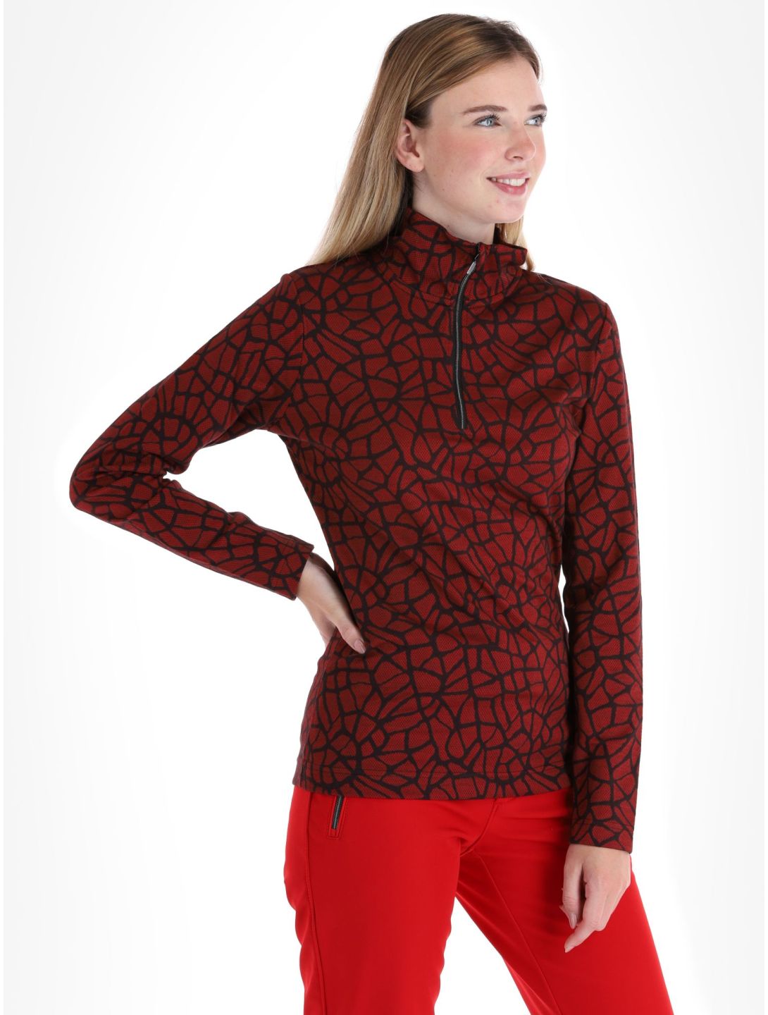 Luhta, Vuomavaara pullover women Cranberry red 