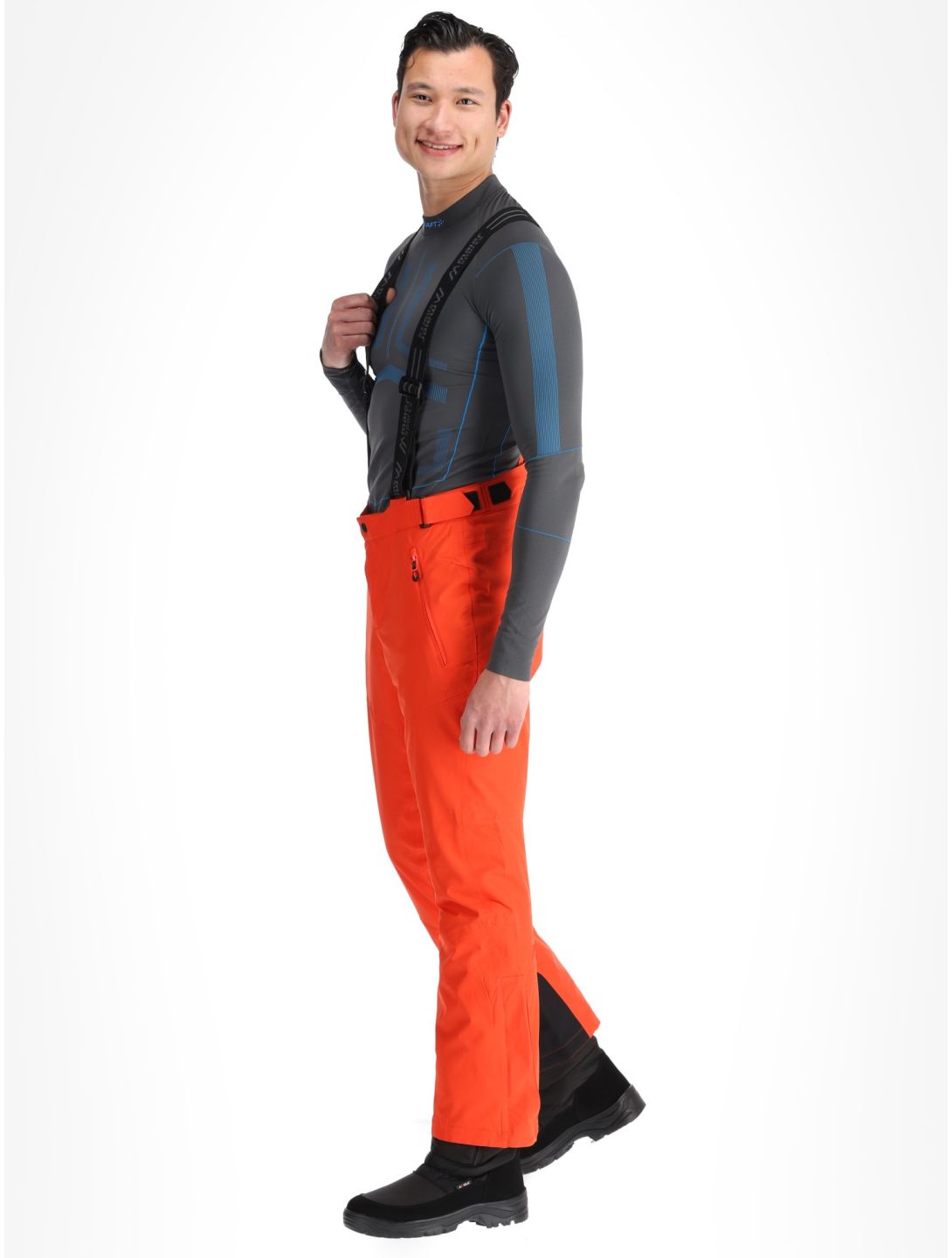 Maier Sports, Anton 2.1 ski pants men Paprika Flame orange 