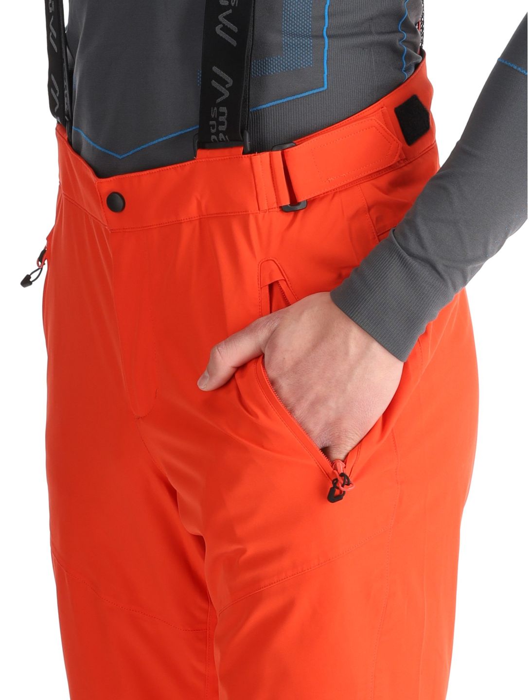 Maier Sports, Anton 2.1 ski pants men Paprika Flame orange 