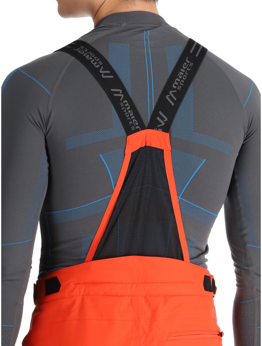 Maier Sports, Anton 2.1 ski pants men Paprika Flame orange 