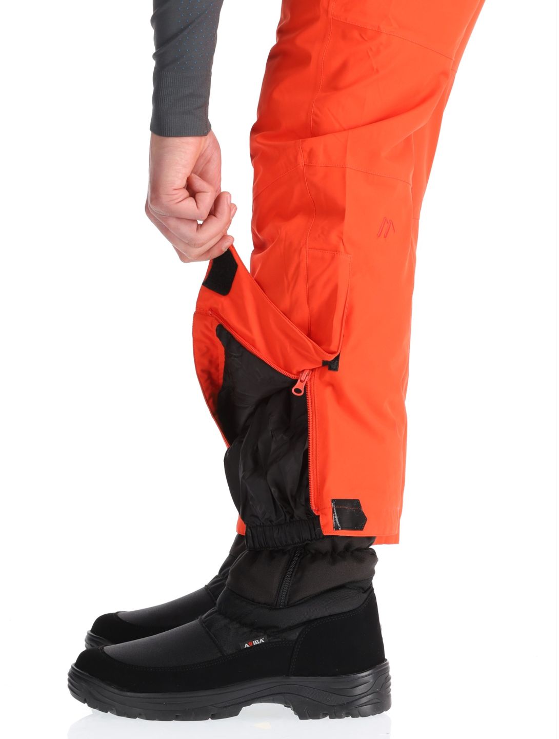 Maier Sports, Anton 2.1 ski pants men Paprika Flame orange 