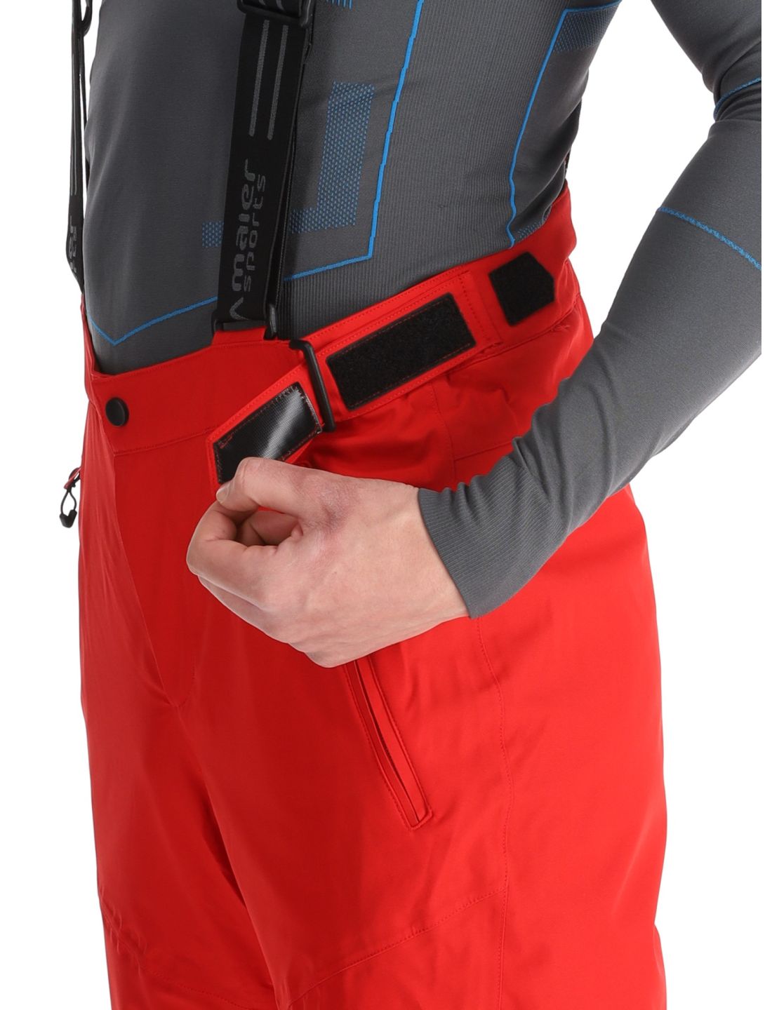 Maier Sports, Anton 2.1 ski pants men Salsa red 