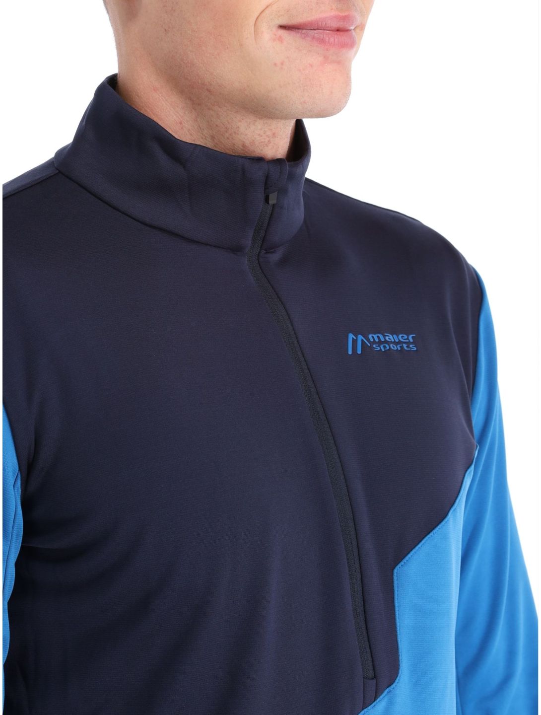 Maier Sports, Astun Jersey pullover men Nightsky / Imperial blue 