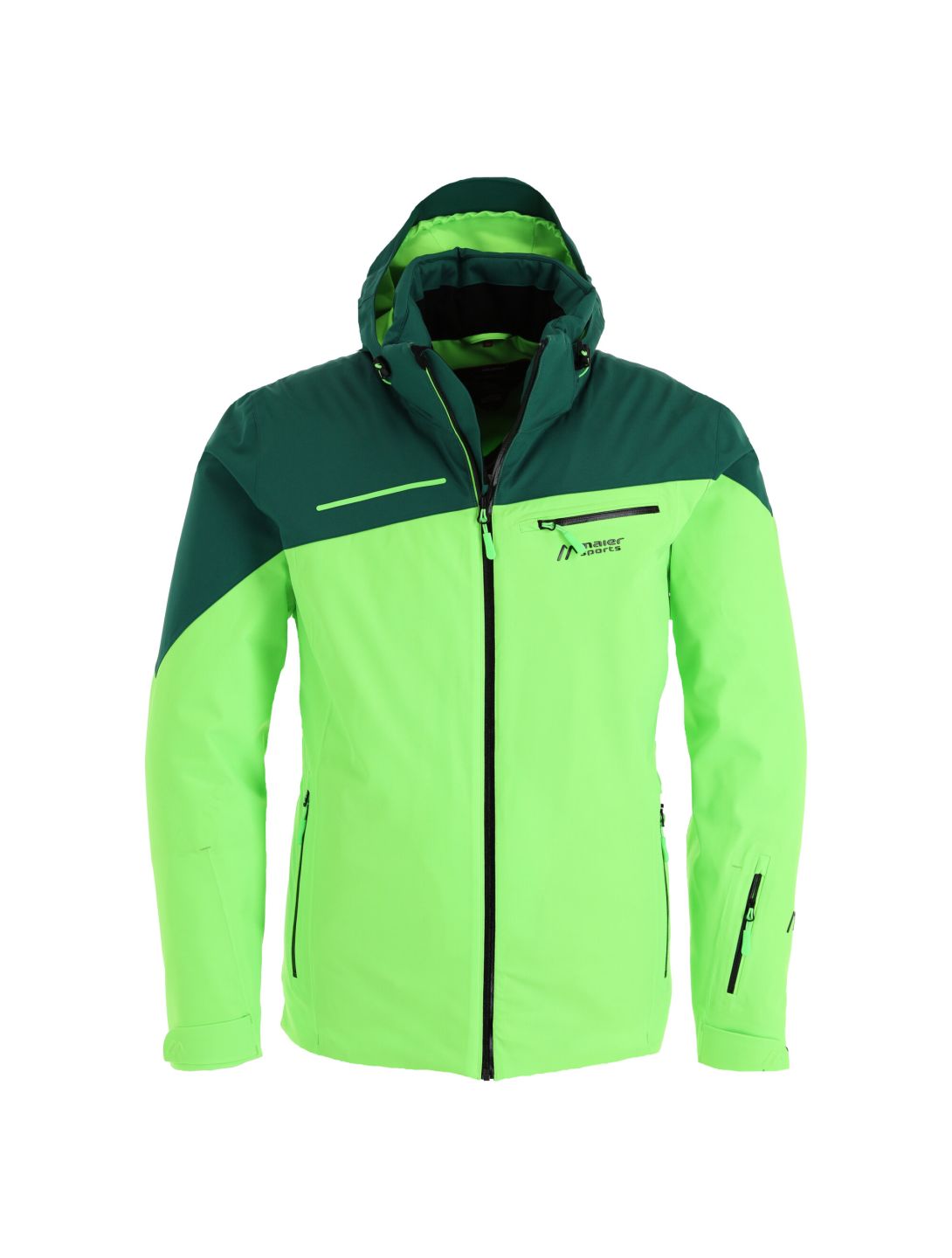 Maier Sports, Fluorine ski jacket men gecko green 