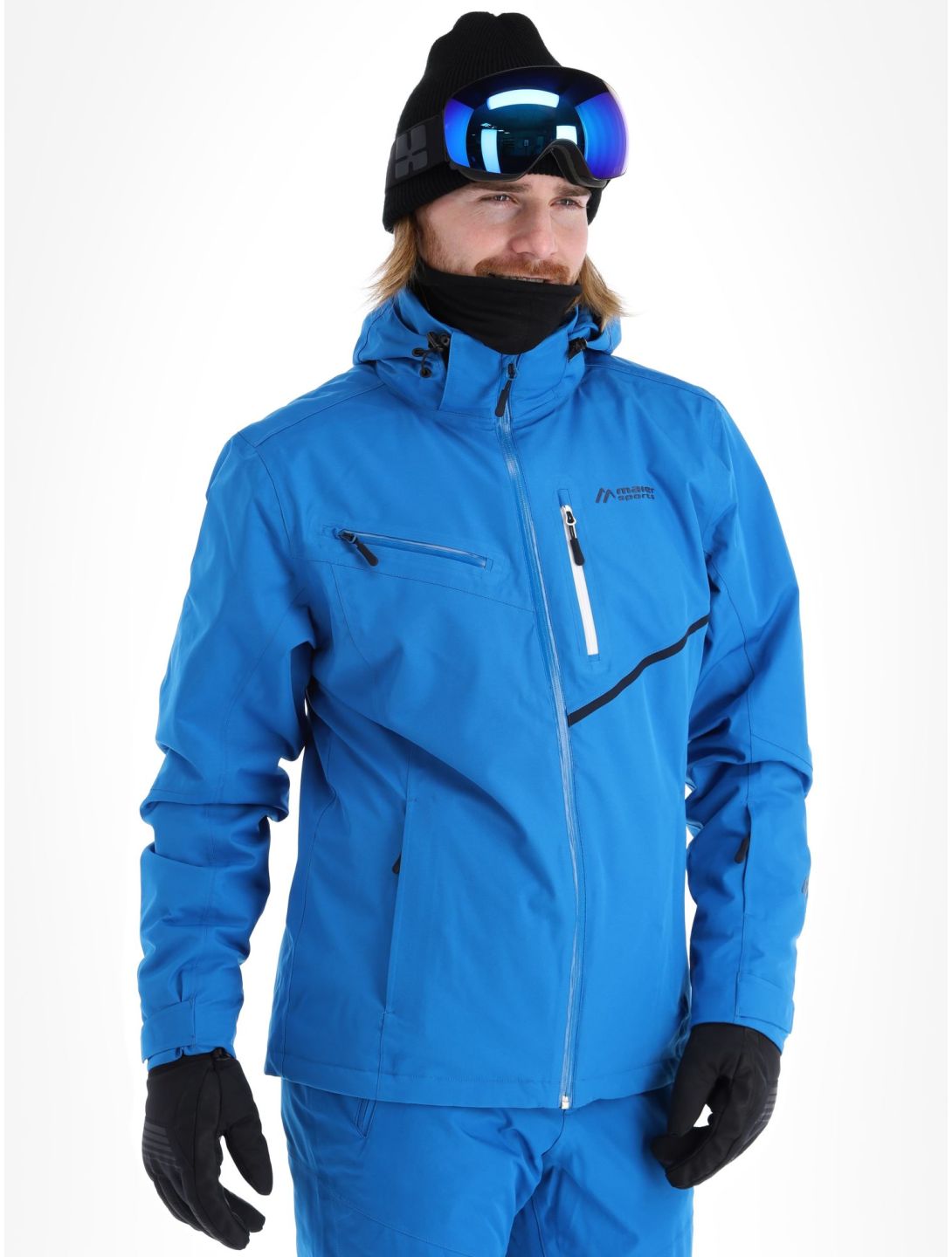 Maier Sports, Isidro ski jacket men Imperial / Nightsky blue 