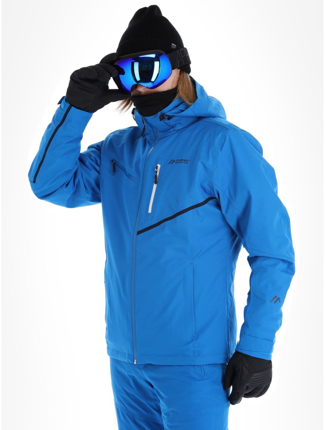 Maier Sports, Isidro ski jacket men Imperial / Nightsky blue 