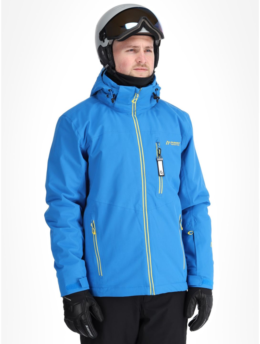 Maier Sports, Oravice ski jacket men Imperial Blue / Karson Khaki blue, green 