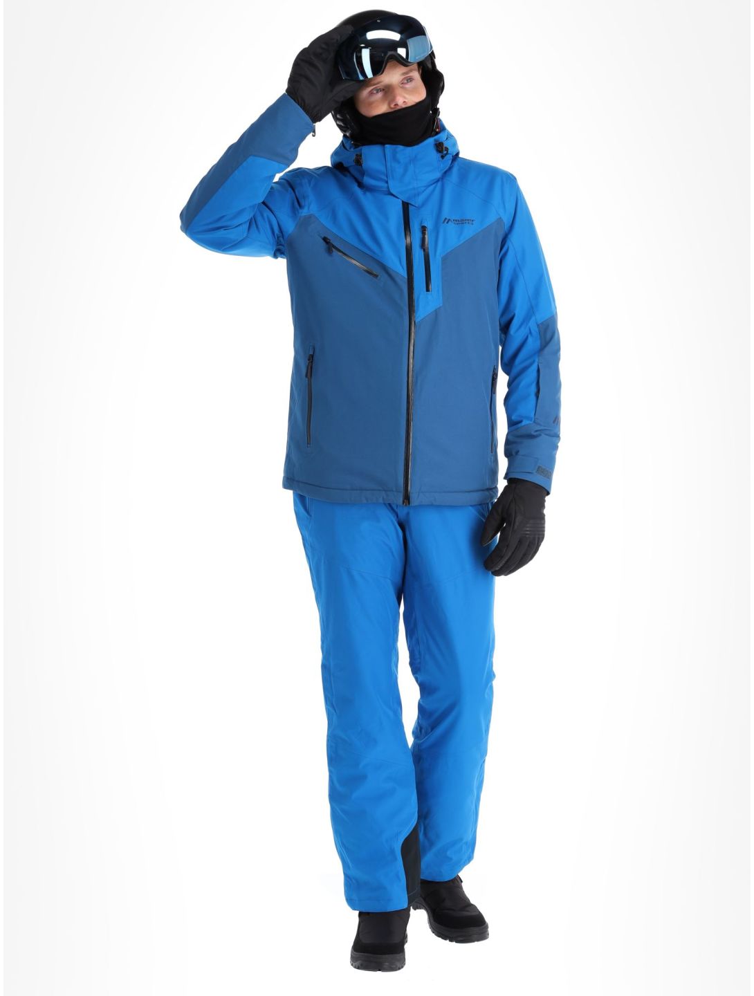 Maier Sports, Pajares ski jacket men Viridian / Imperial Blue blue 