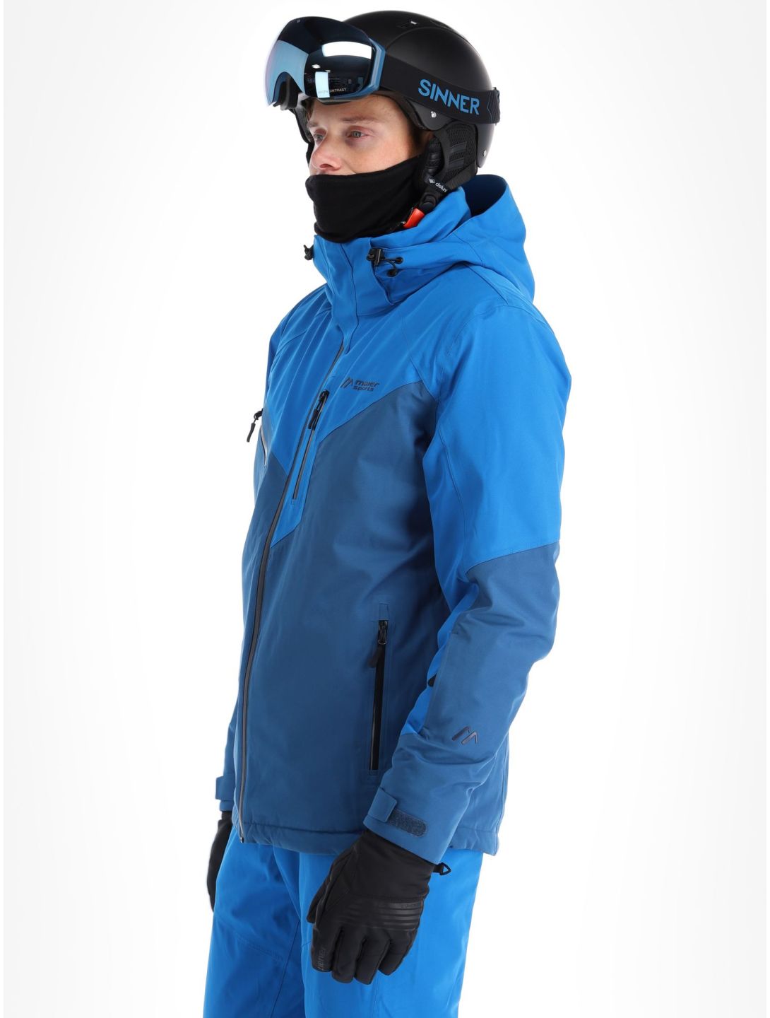 Maier Sports, Pajares ski jacket men Viridian / Imperial Blue blue 