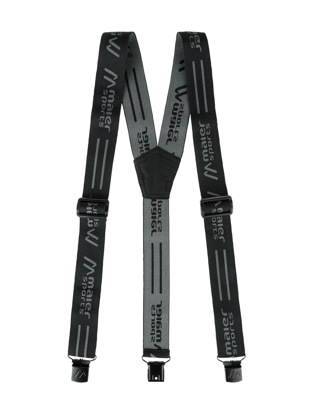 Maier Sports, Suspender braces unisex Black black 