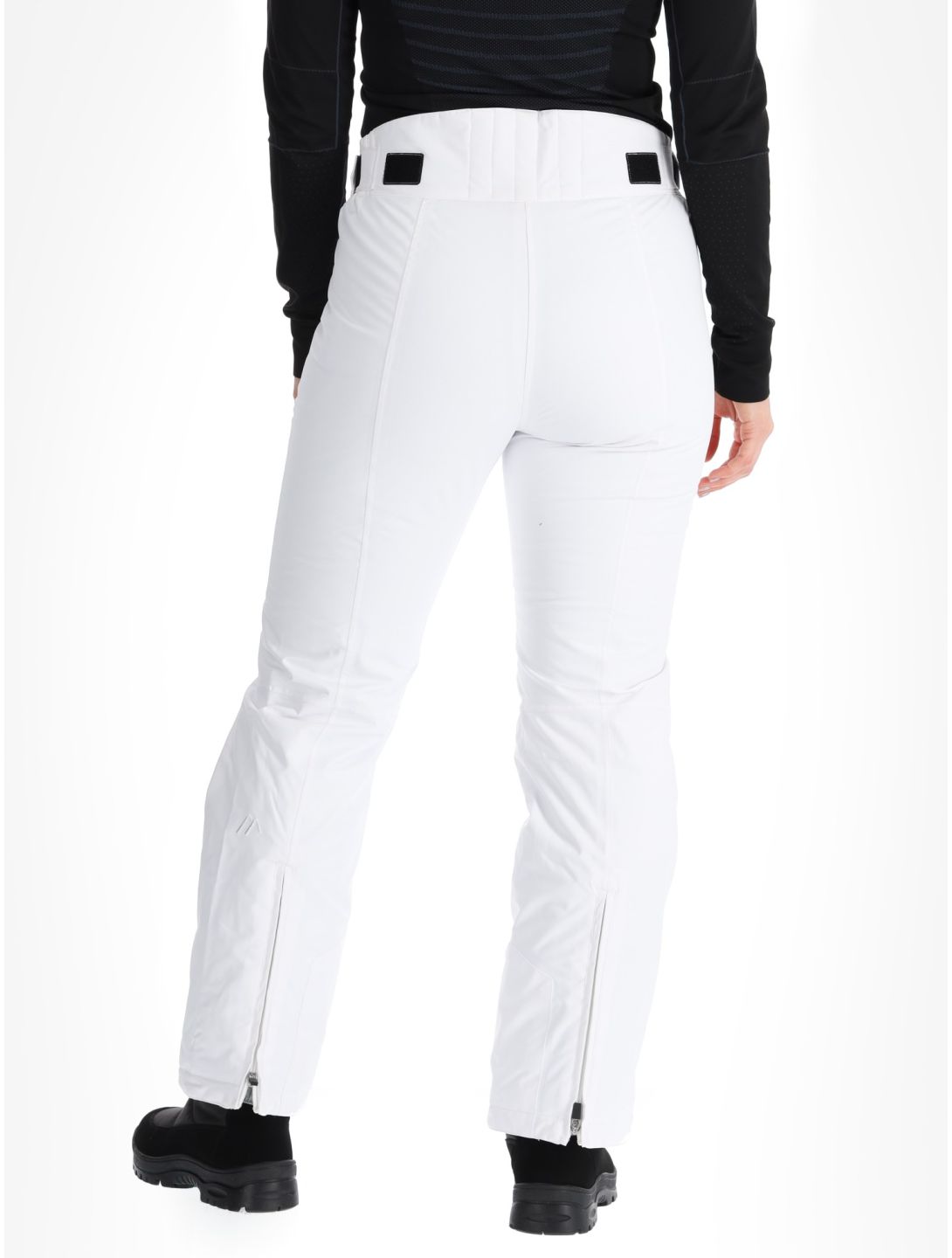 Maier Sports, Vroni Slim 2.0 ski pants short model women White white 