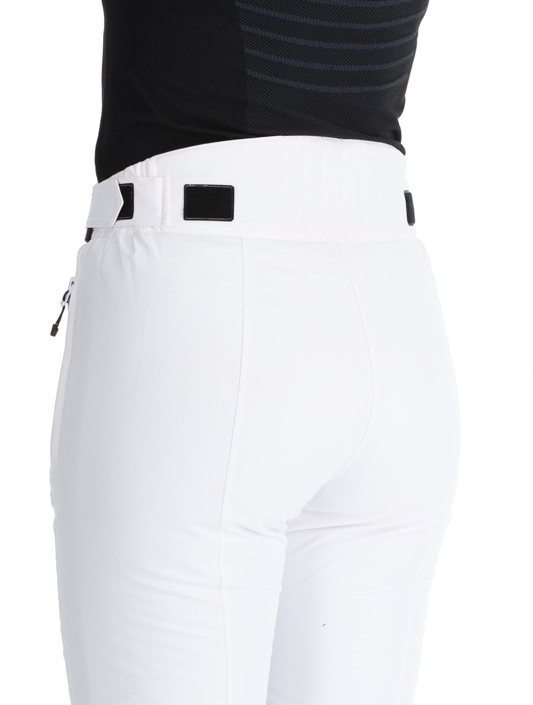 Maier Sports, Vroni Slim 2.0 ski pants short model women White white 