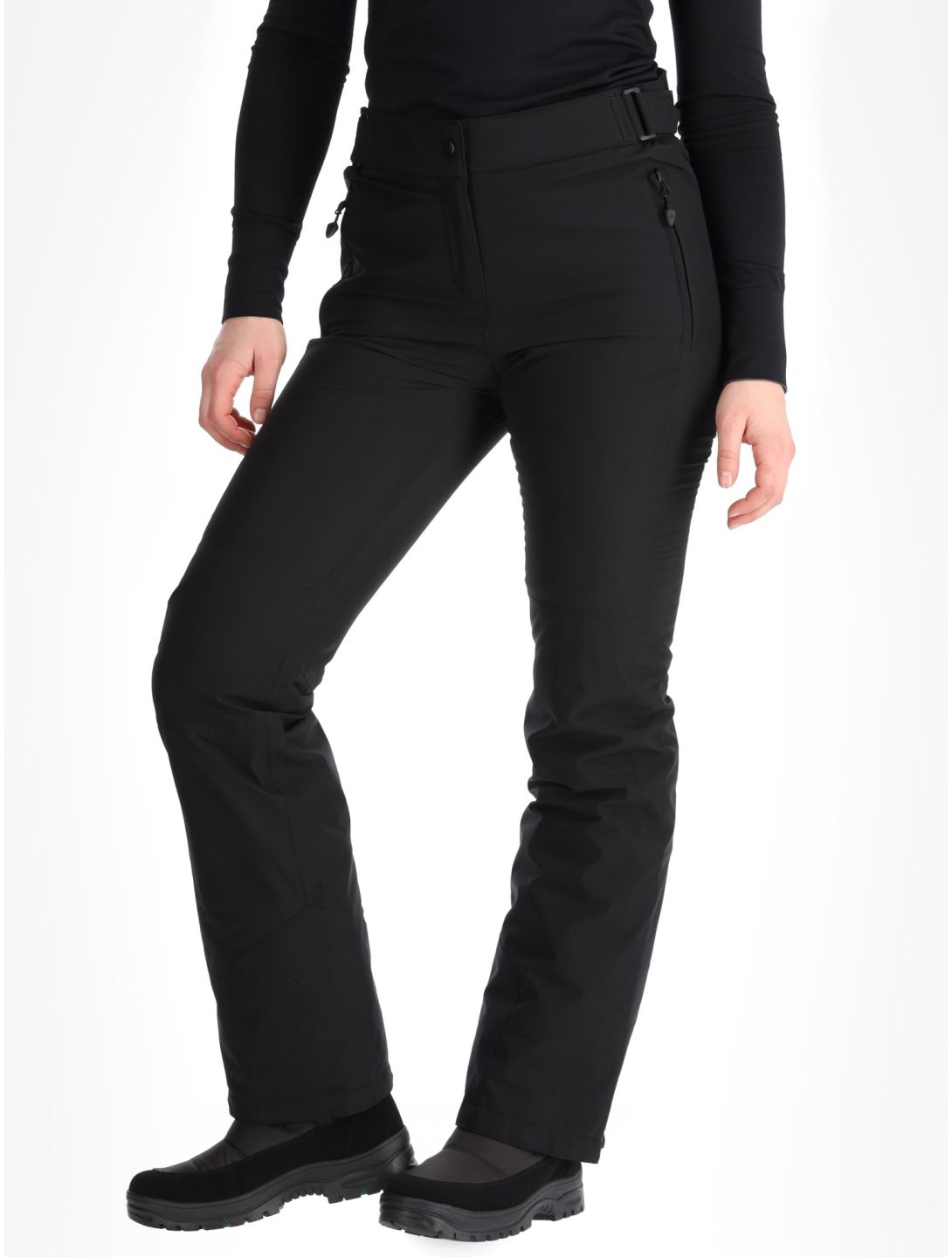 Maier Sports, Vroni slim ski pants women Black black 