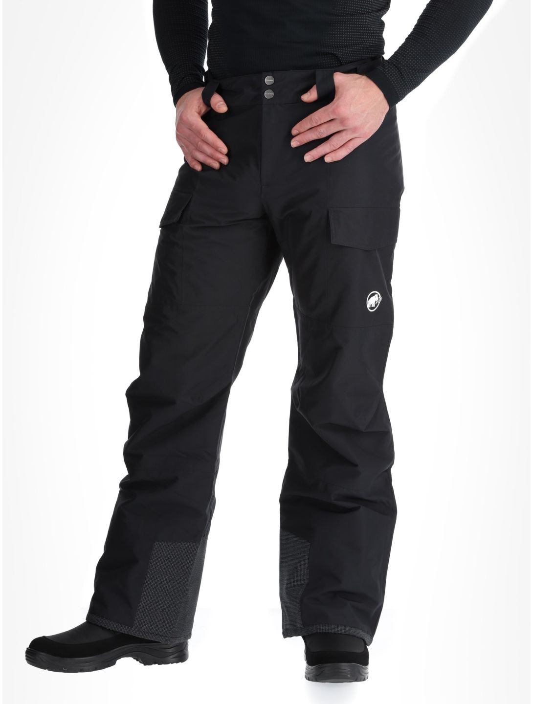 Mammut, Fall Line HS Thermo ski pants men Black black 