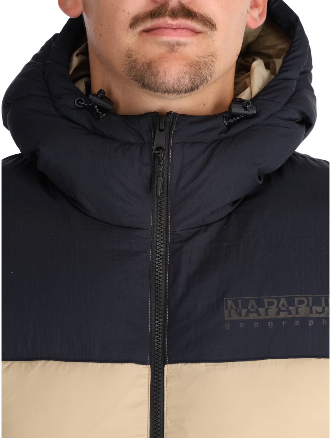 Napapijri, A-Hornelen ski jacket men Beige Rocky beige 