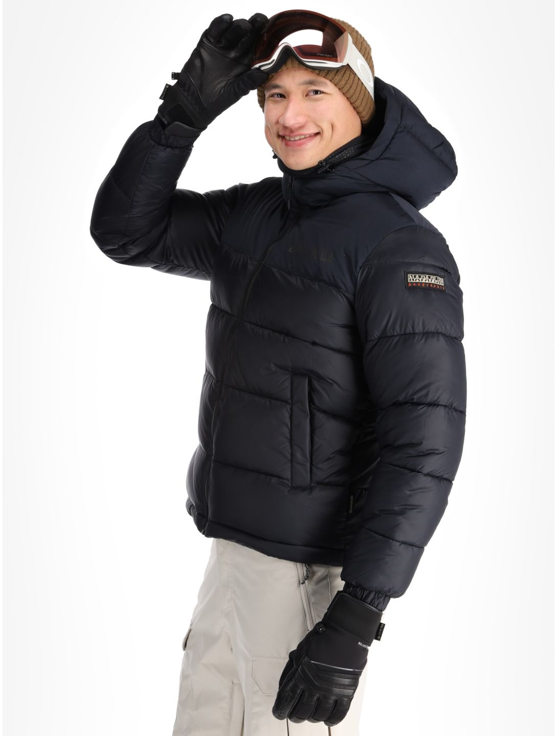 Napapijri, A-Hornelen ski jacket men Black black 