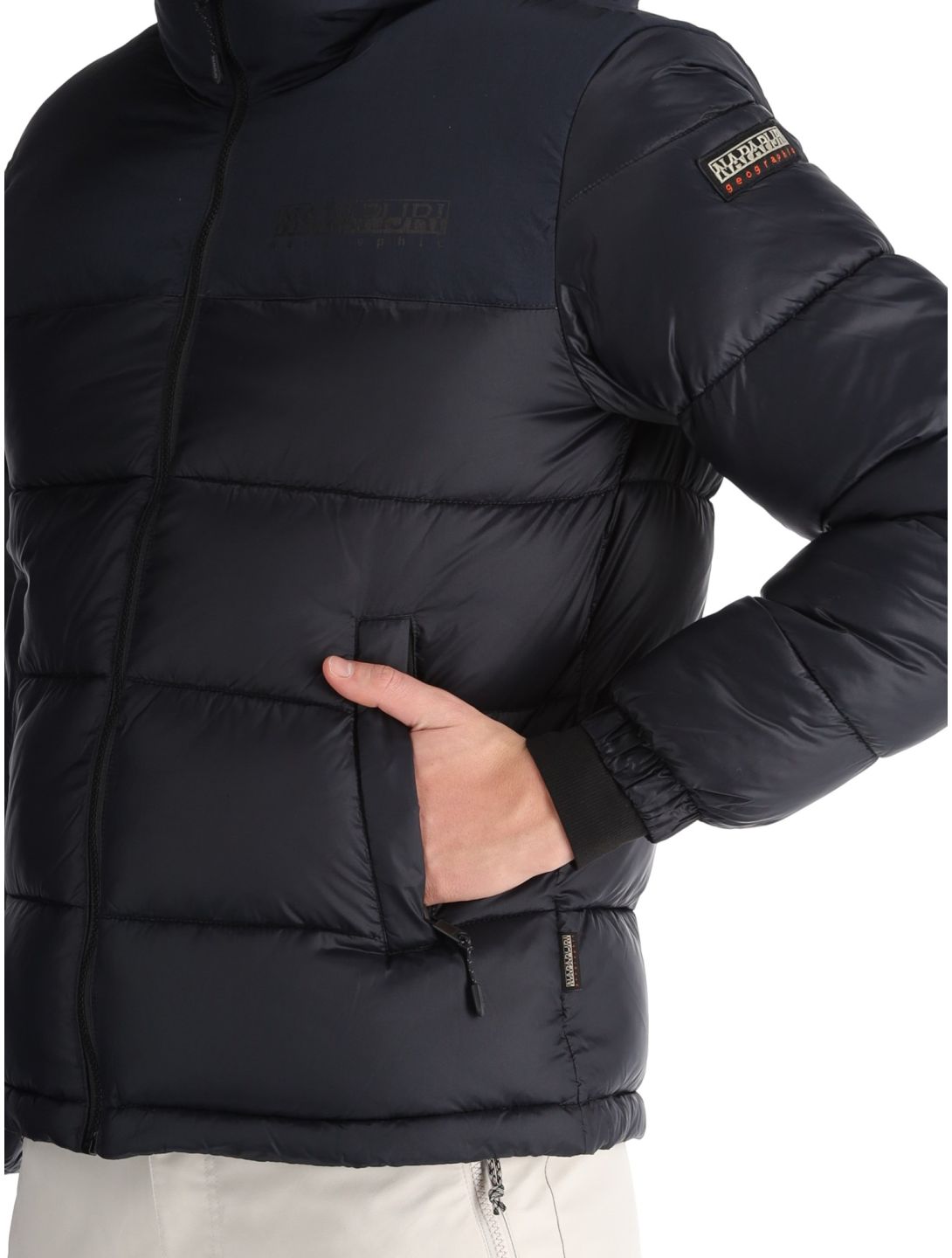 Napapijri, A-Hornelen ski jacket men Black black 