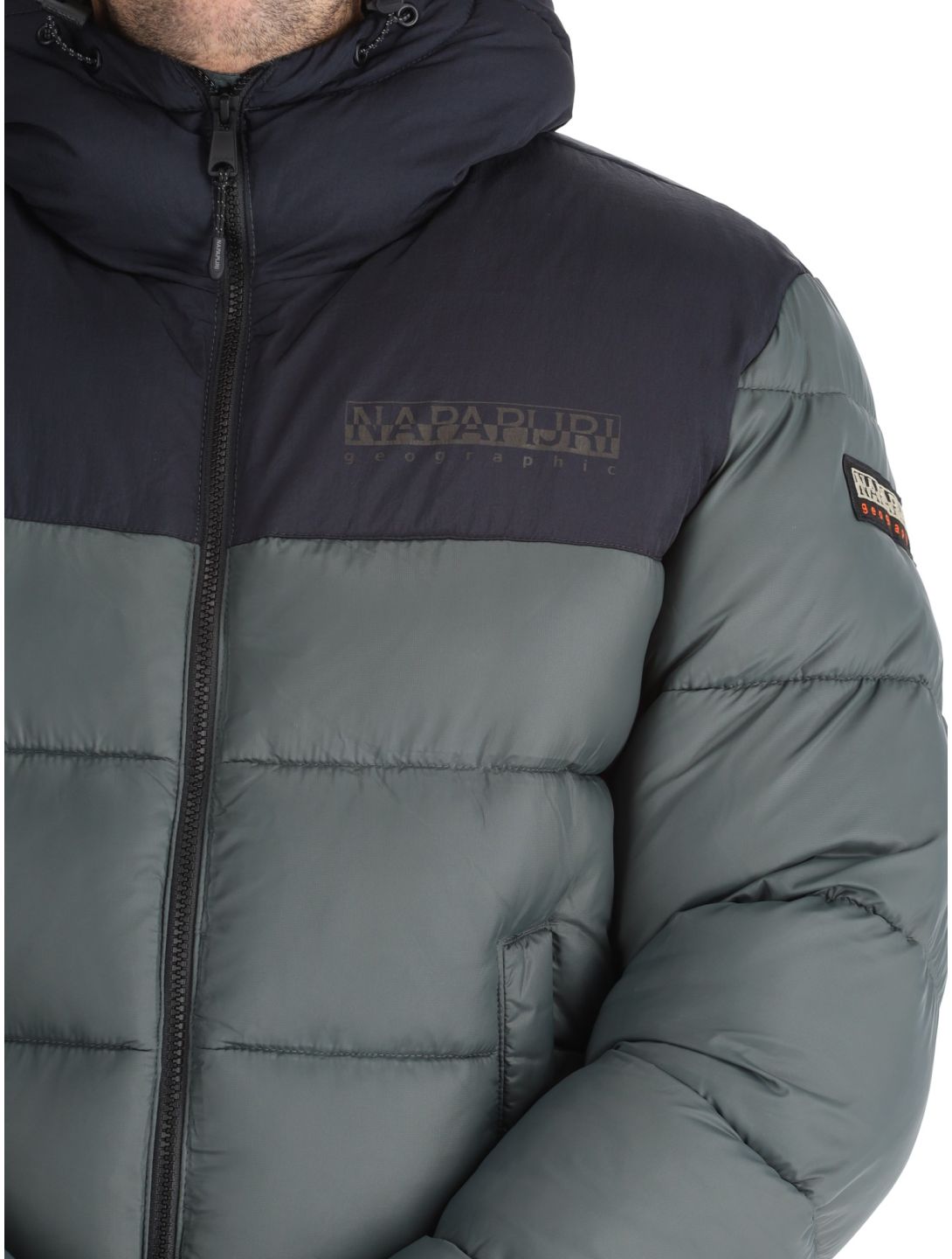 Napapijri, A-Hornelen ski jacket men Green Urban green 