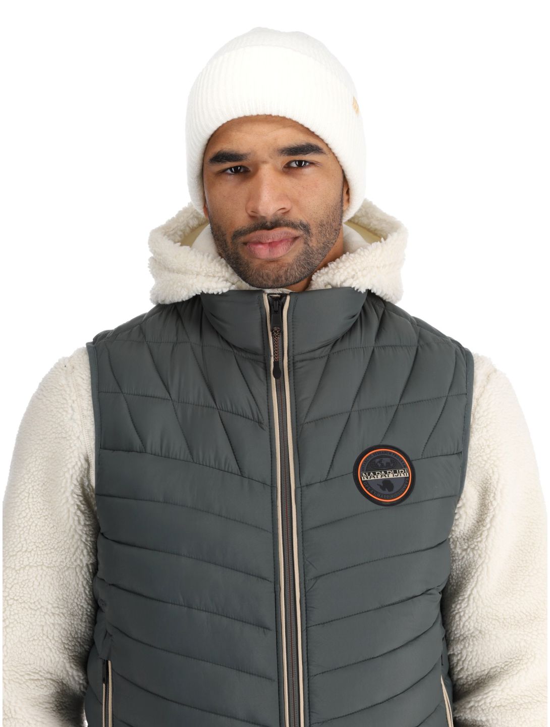 Napapijri, A-Lapaz V body warmer men Green Urban green 