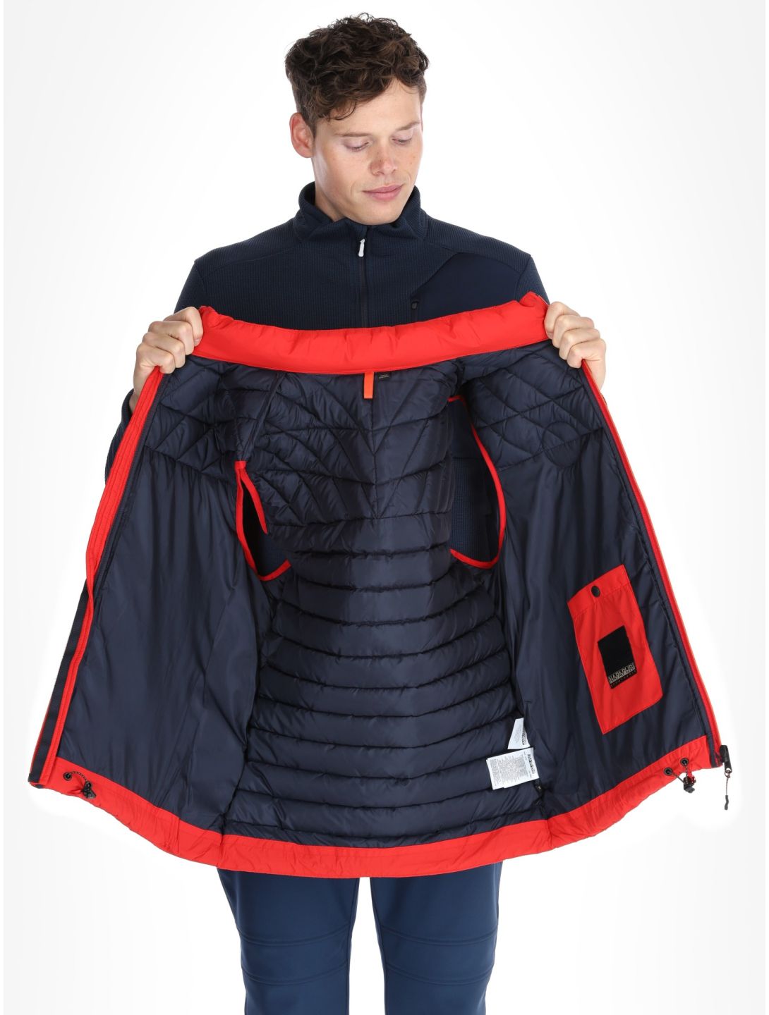 Napapijri, A-Lapaz V body warmer men Red Goji red 