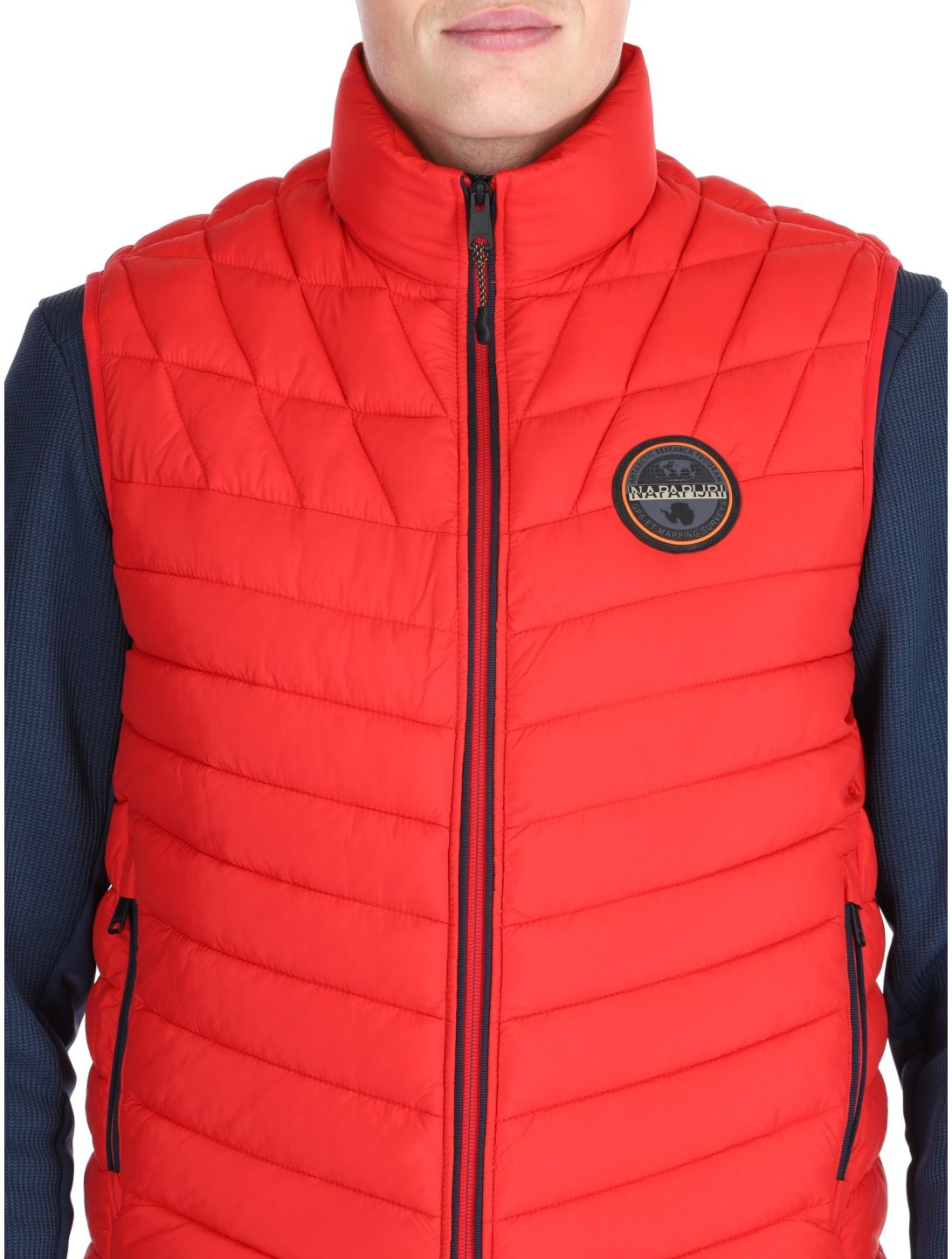 Napapijri, A-Lapaz V body warmer men Red Goji red 