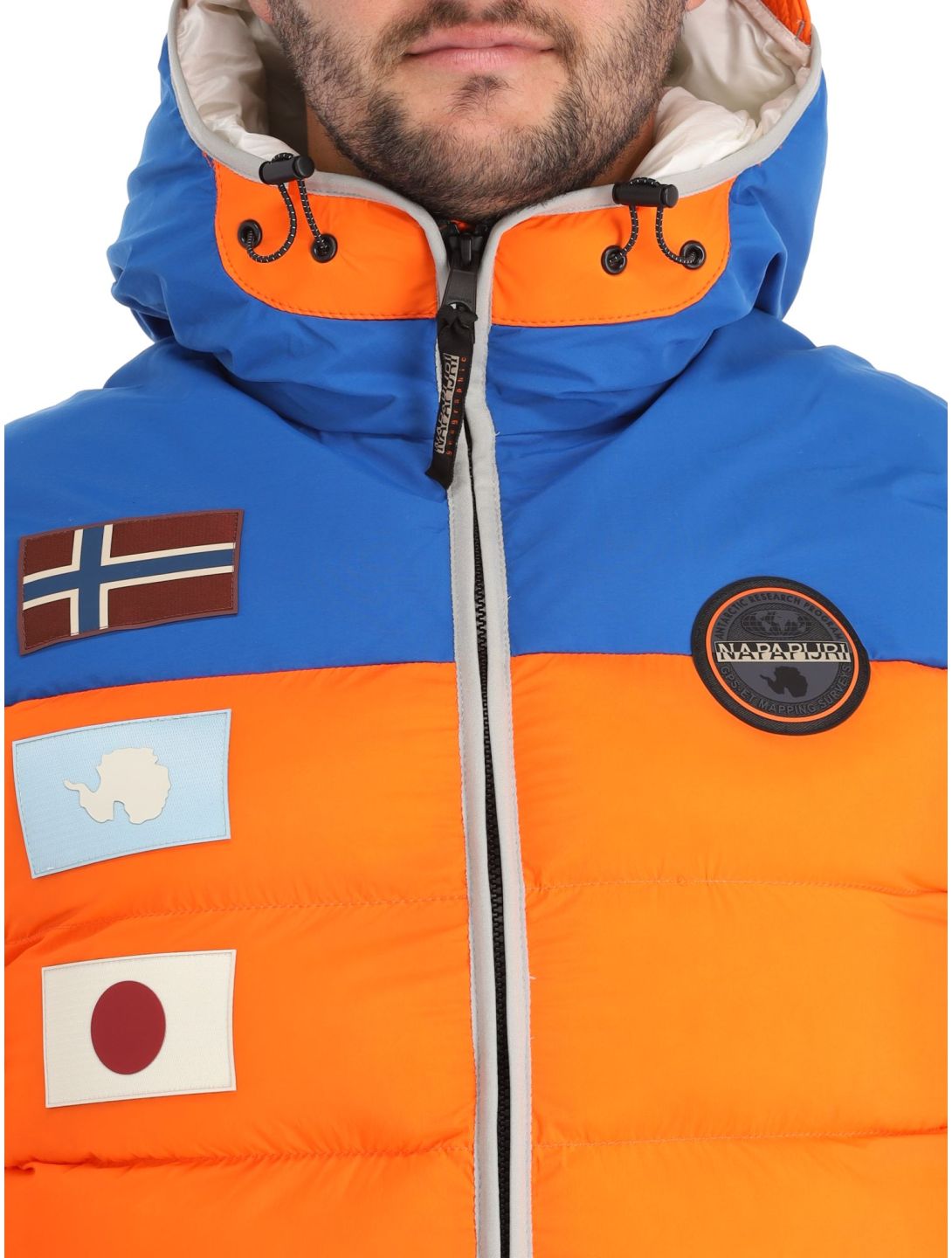 Napapijri, A-shackleton V body warmer men Orange Red orange 