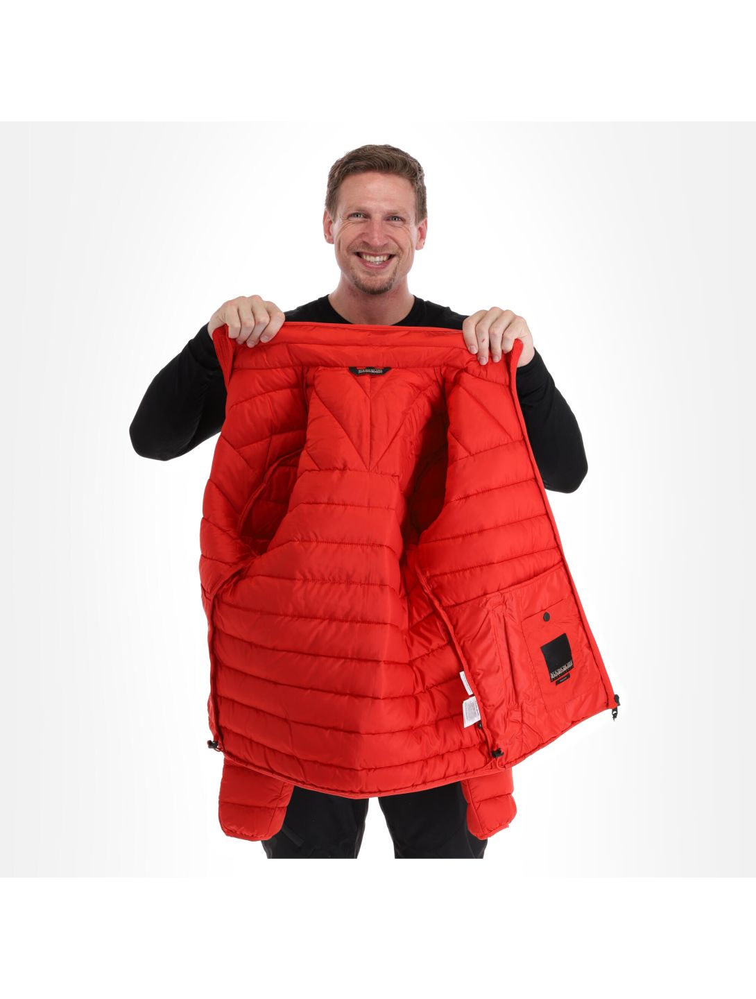 Napapijri, Aerons S 3 (2022/2023) down jacket men poppy red 