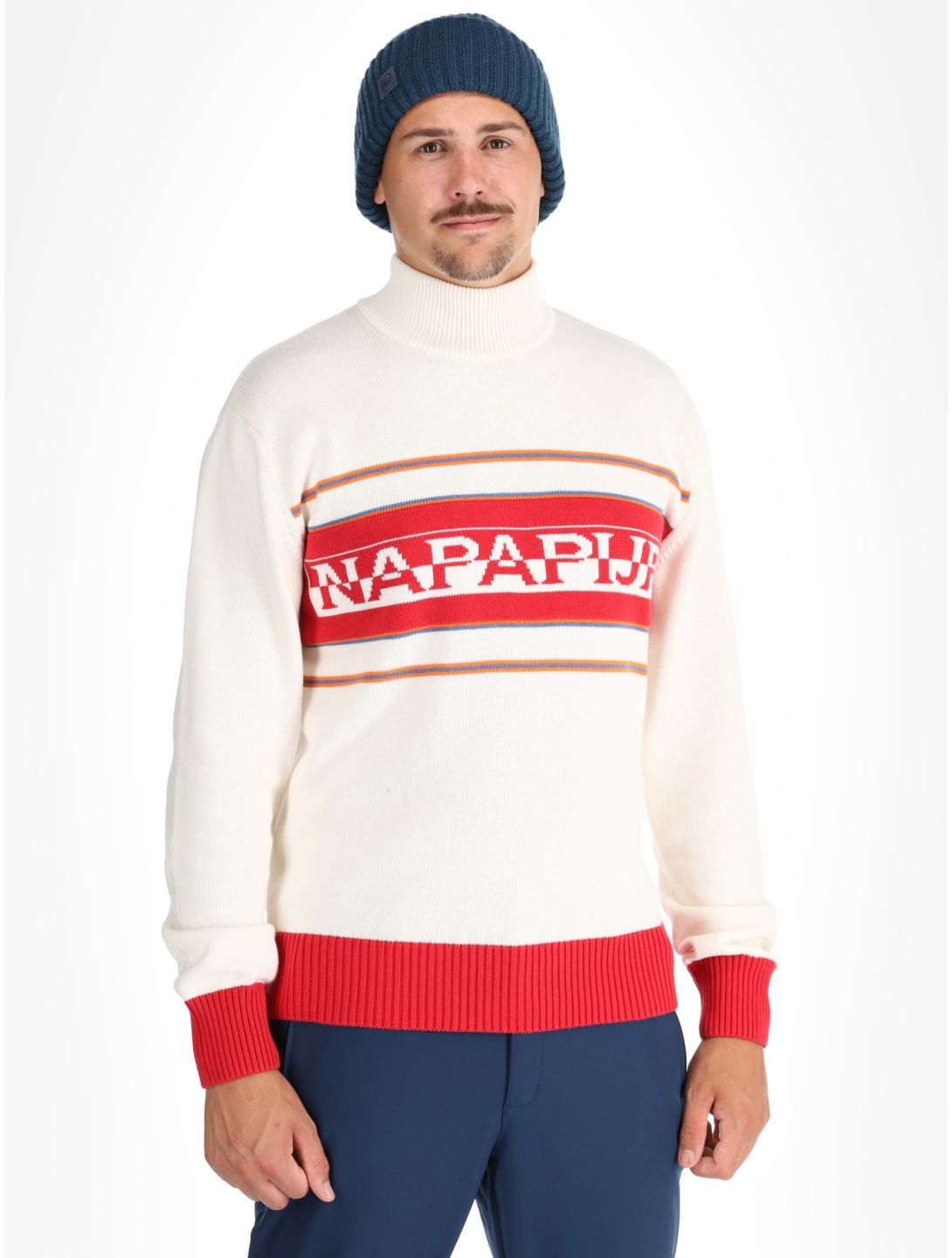 Napapijri, D-Sardona sweater men Beige Dimity beige 