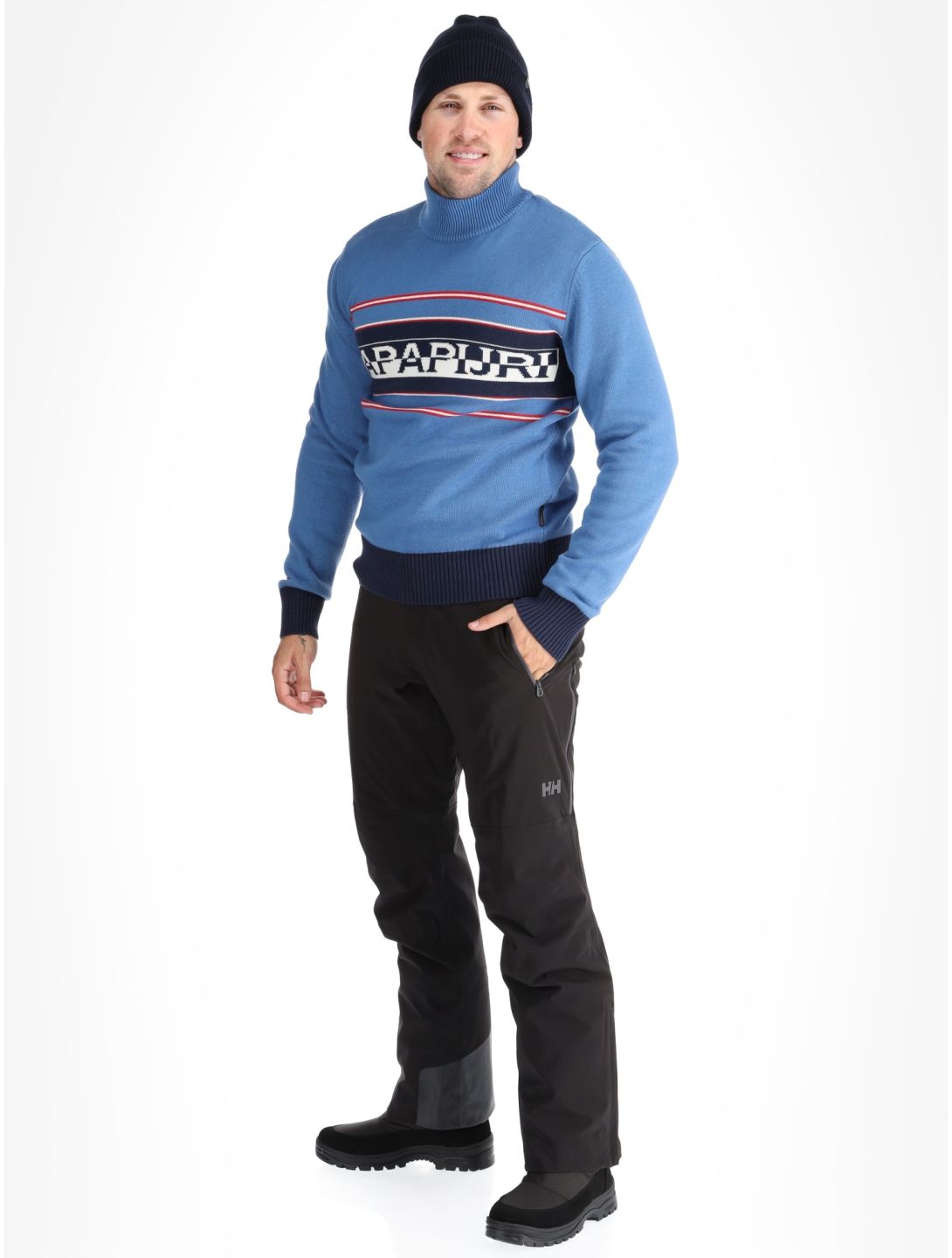 Napapijri, D-Sardona sweater men Blue Sapphire blue 