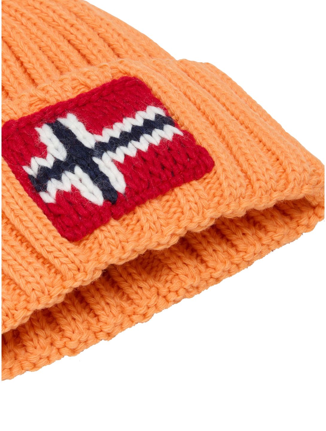 Napapijri, F-Semiury beanie unisex Orange Marigold orange 