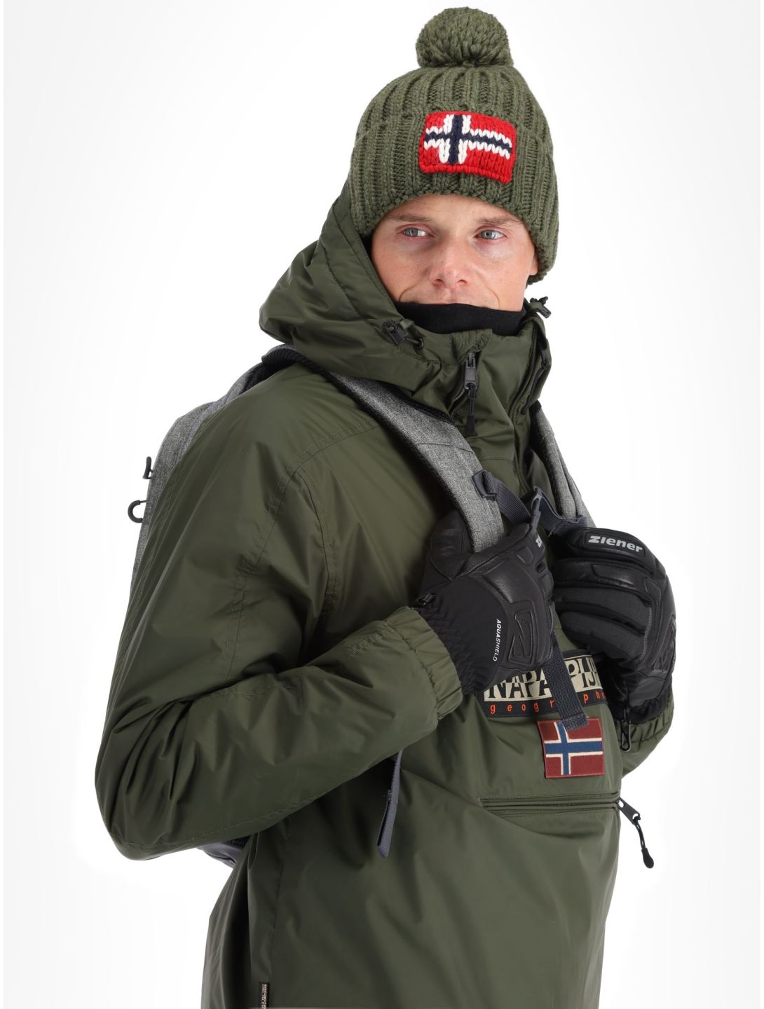 Napapijri, Northfarer 2.0 Wint winter anorak men Green Depths green 