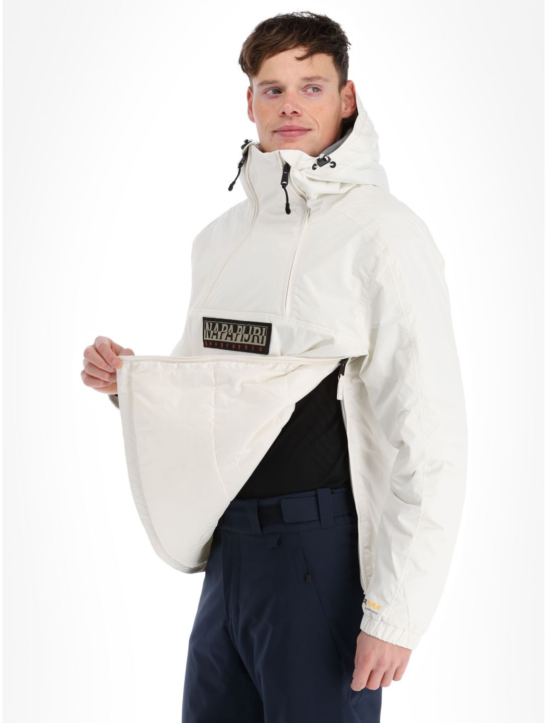 Napapijri, Northfarer 2.0 Wint winter anorak men White Whisper white 