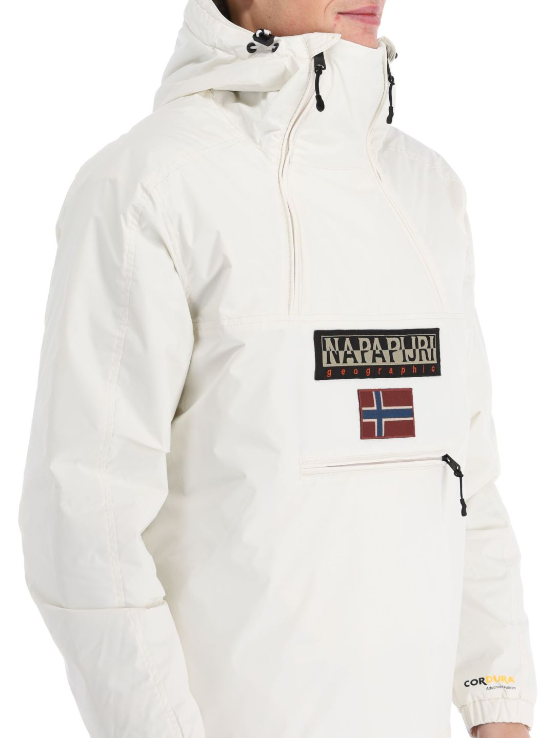 Napapijri, Northfarer 2.0 Wint winter anorak men White Whisper white 