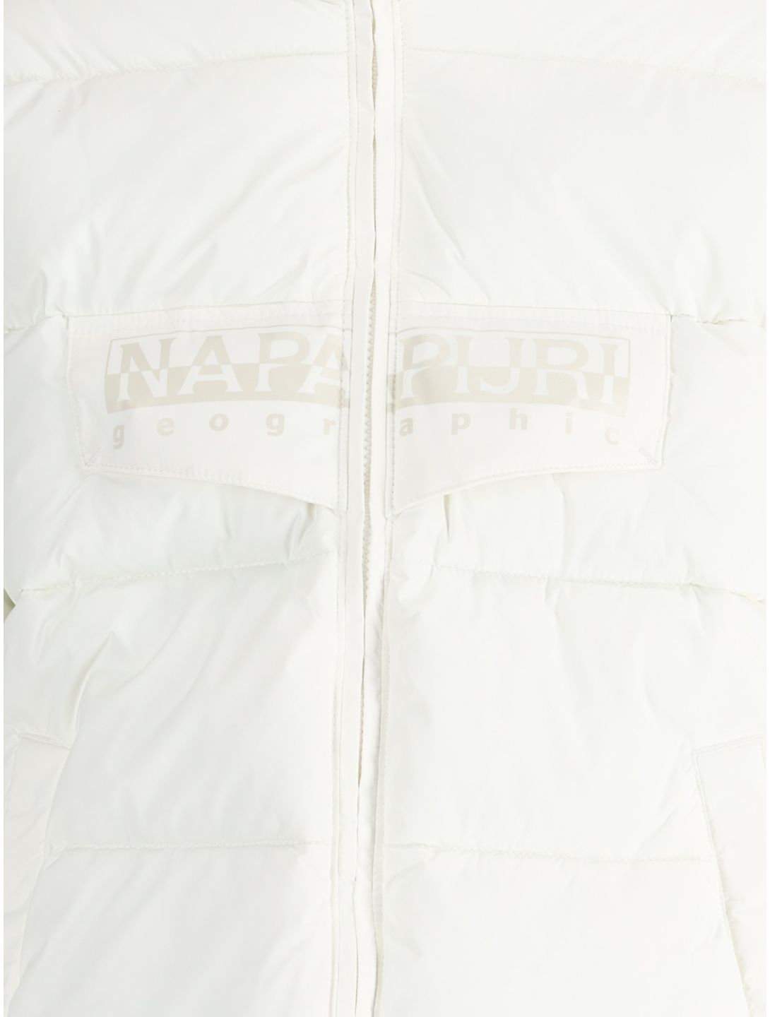 Napapijri, Puffer open W ski jacket women White Heron white 