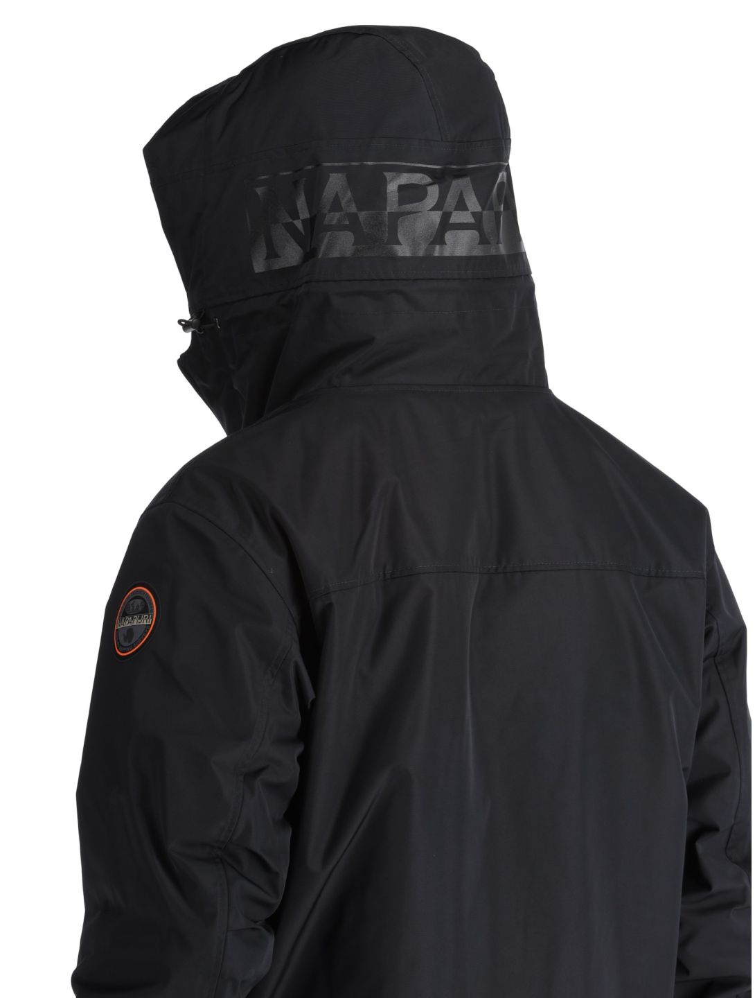 Napapijri, Rainforest Next winter anorak men Black black 