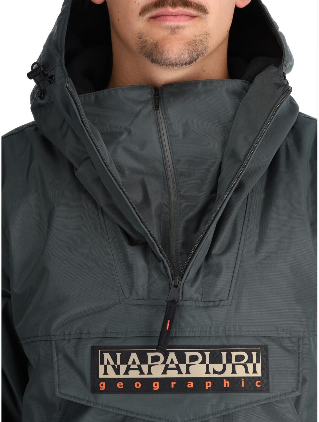 Napapijri, Rainforest Next winter anorak men Green Urban green 