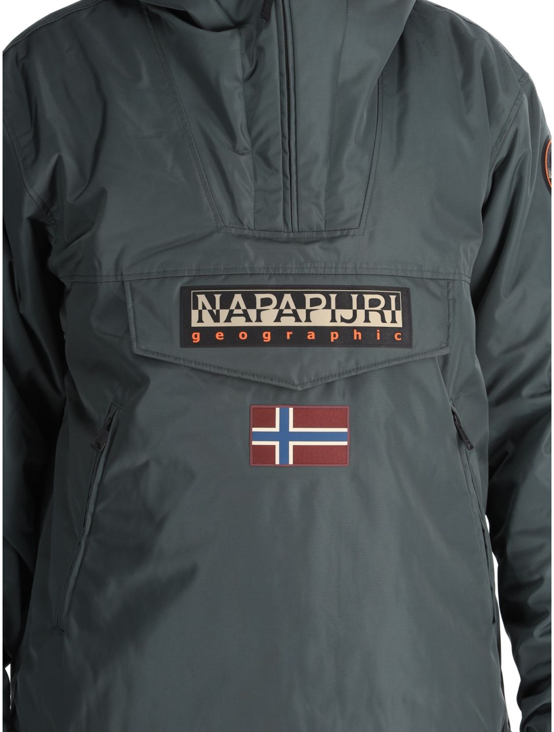 Napapijri, Rainforest Next winter anorak men Green Urban green 